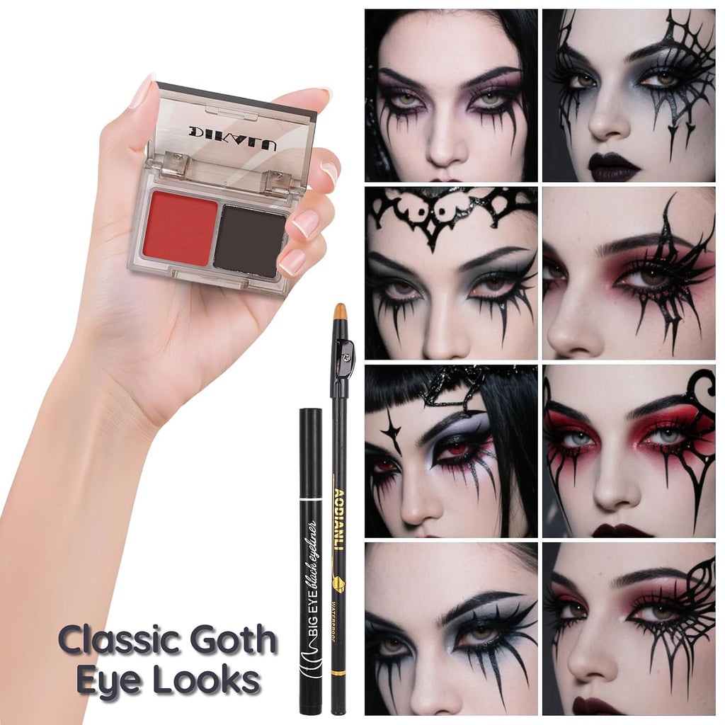 Gothic SFX Makeup Kit with Black Lipstick