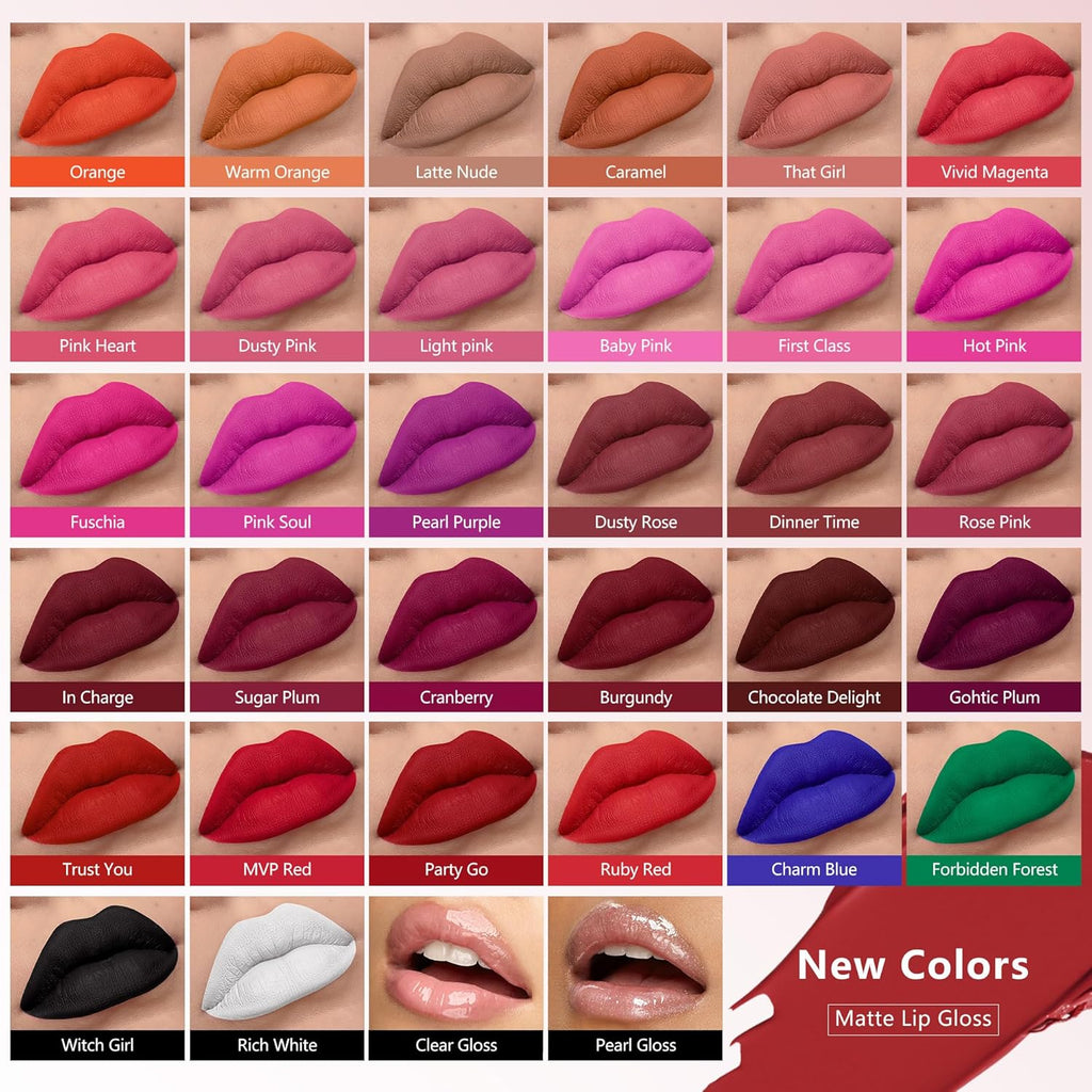 Purple Plum Matte Liquid Lipstick Trio