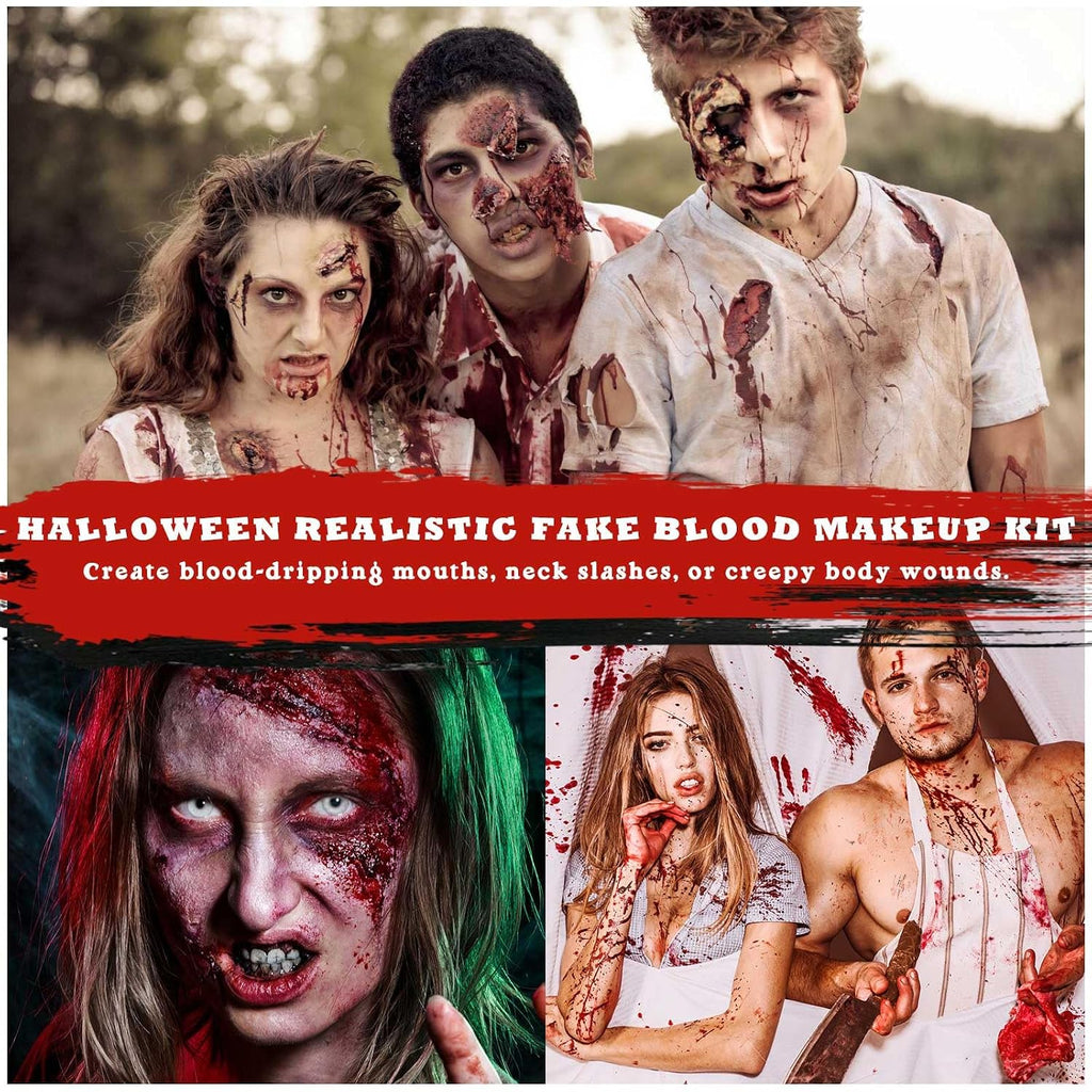 Fake Blood SFX Makeup Kit - 5 Piece