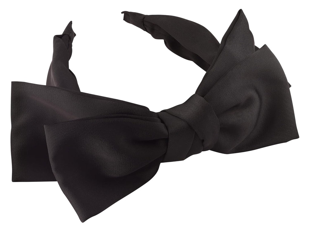 Black Bow Knotted Headbands, Gothic Hair Accessories