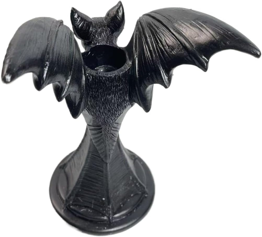 Gothic Bat Candle Holder