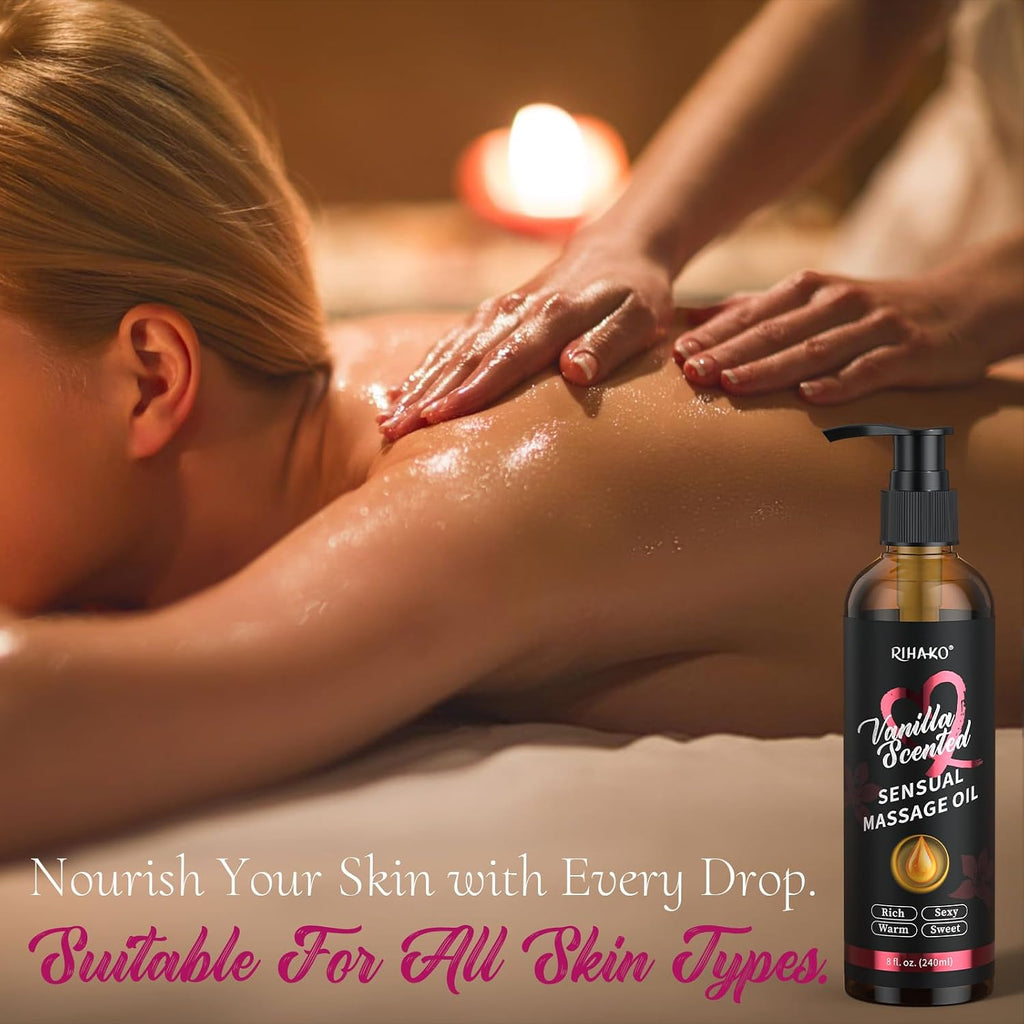Vanilla Sensual Massage Oil for Couples