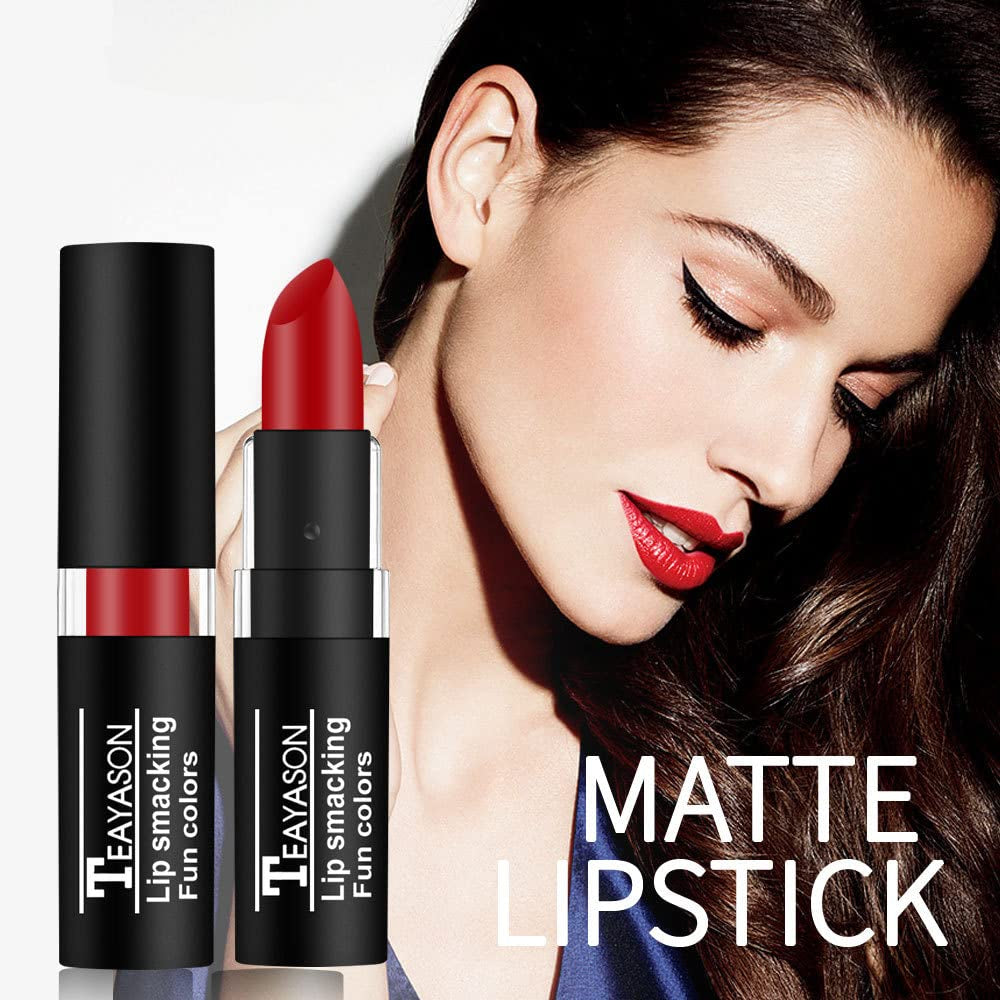 12 Shade Gothic Matte Lipstick Set