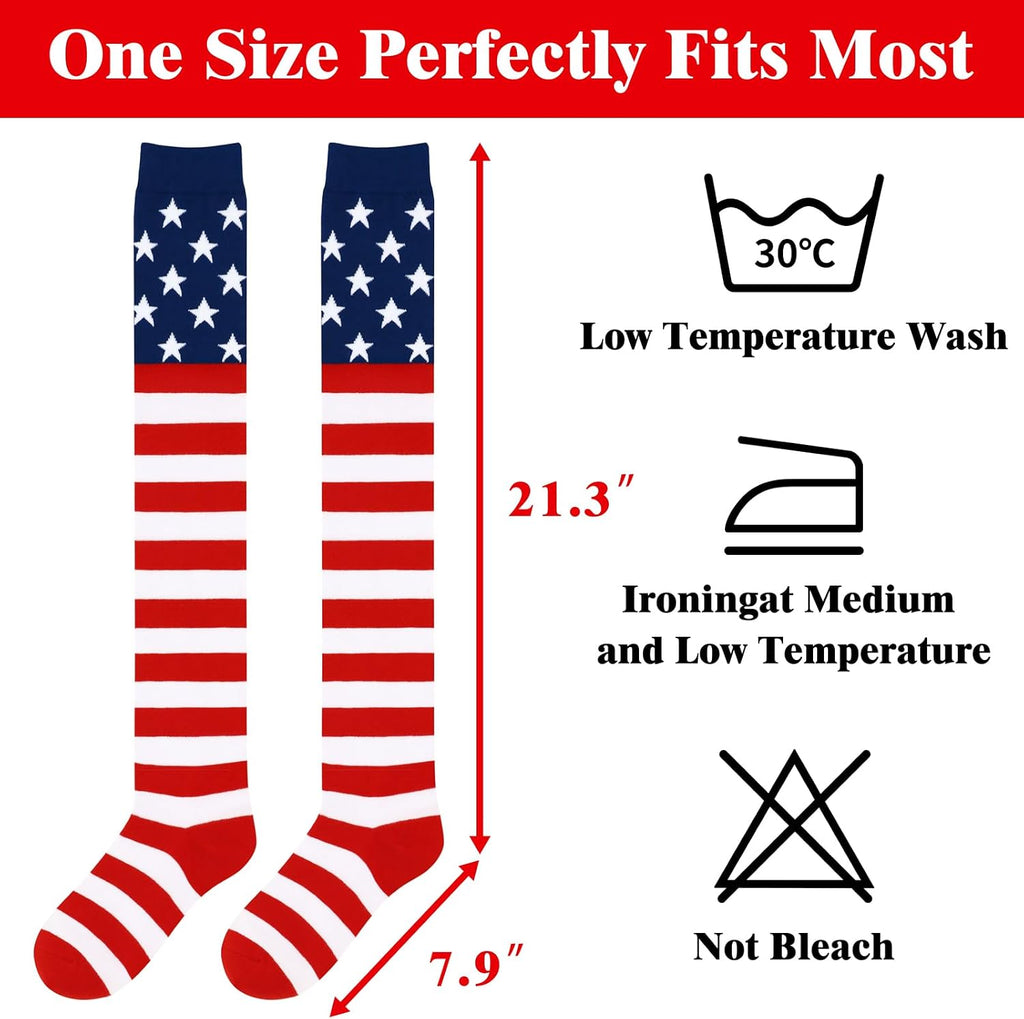 Halloween Thigh High Cotton Socks