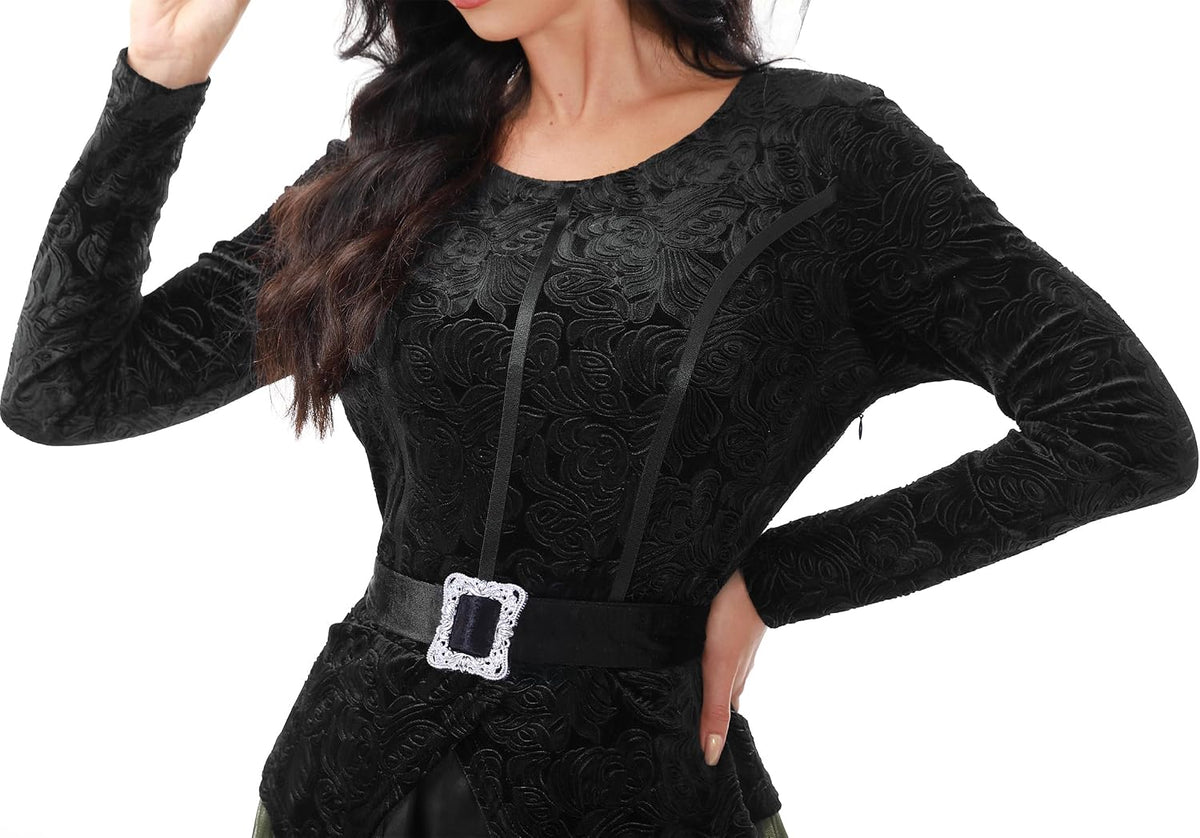 Sexy Witch Halloween Costume with Hat
