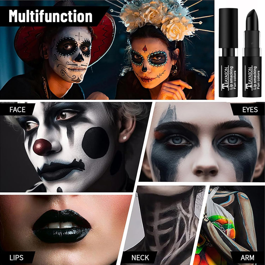 12 Shade Gothic Matte Lipstick Set