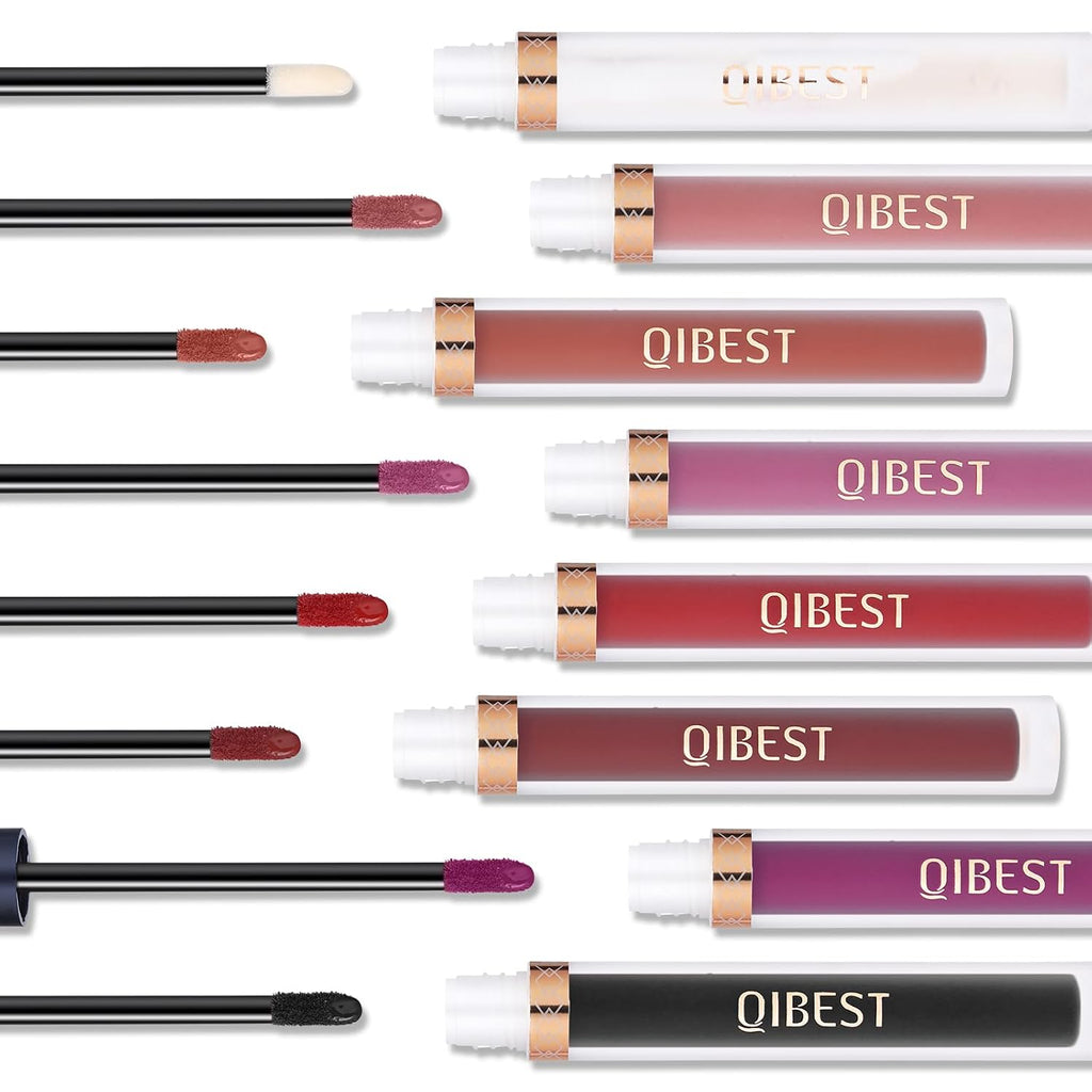 Goth Lip Kit - 7 Matte Lipsticks + Lip Plumper