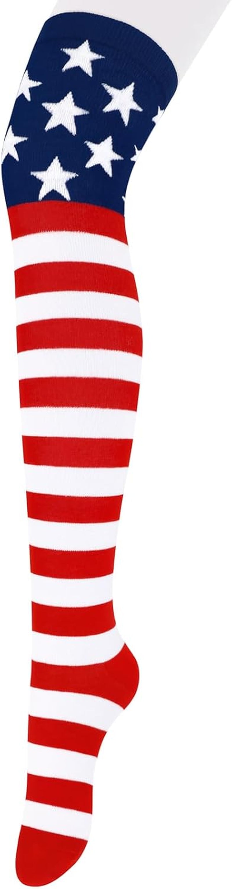 Halloween Thigh High Cotton Socks