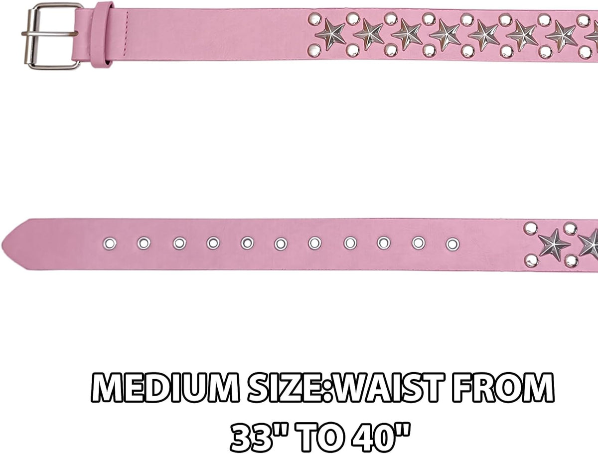 Star Studded Gothic Rivet Belt