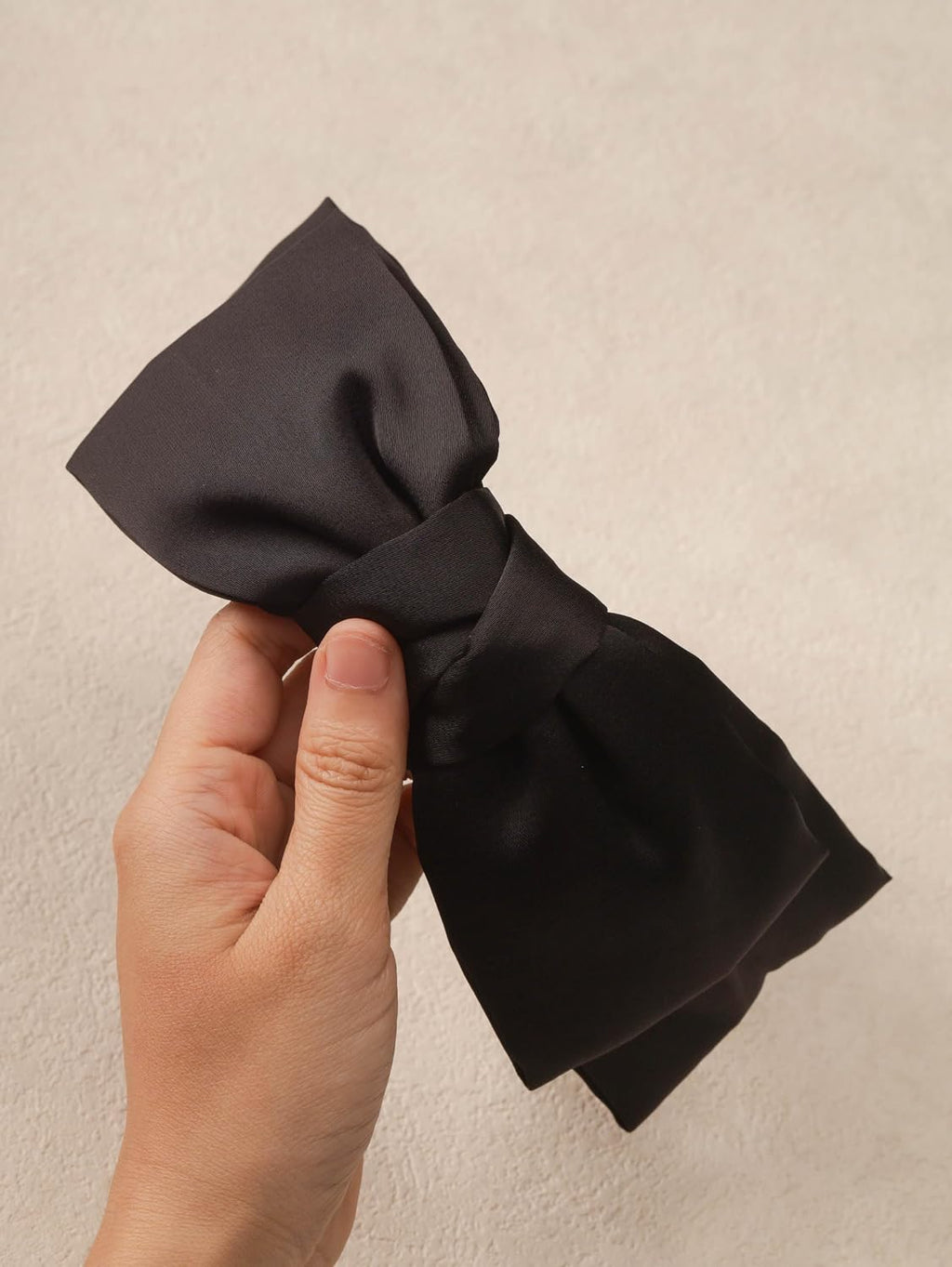 Black Bow Knotted Headbands, Gothic Hair Accessories