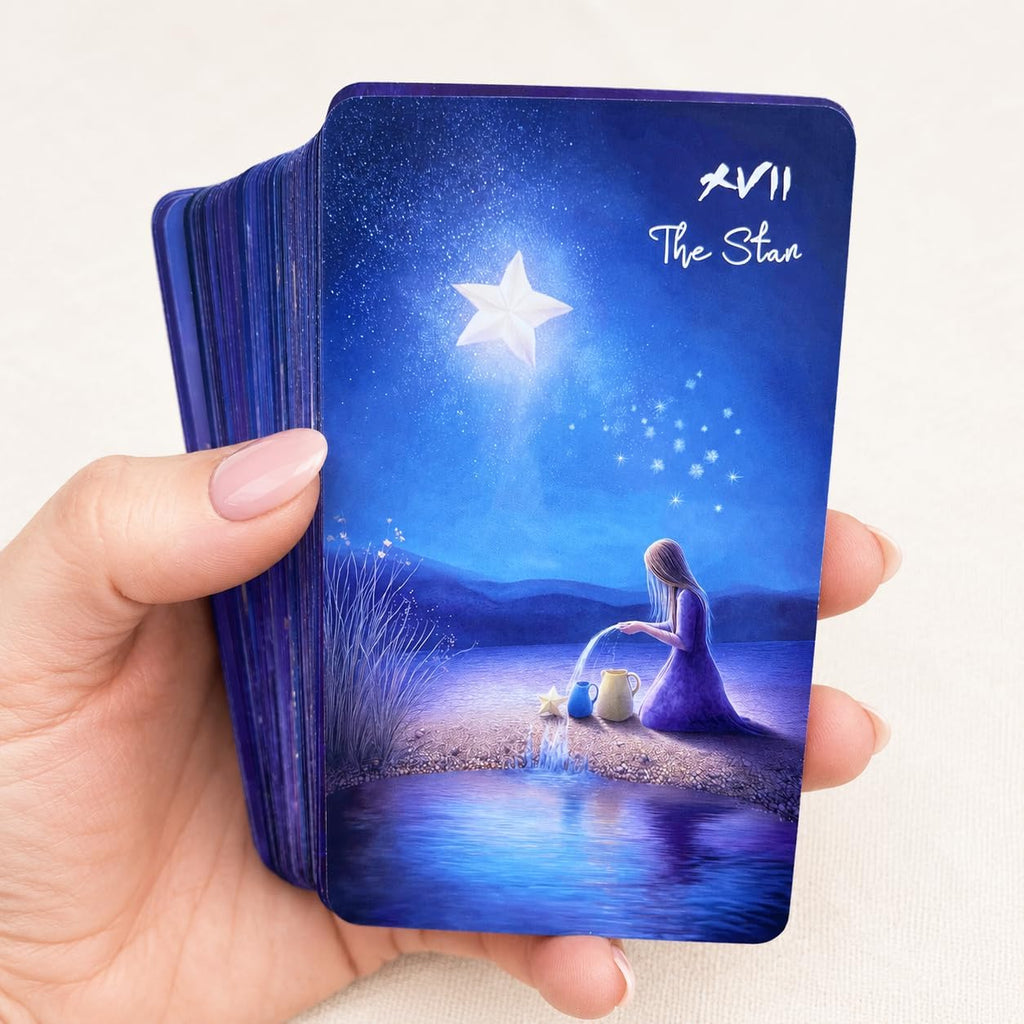 Violet Veil Tarot Deck - 78 Cards with Guidebook