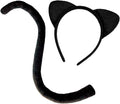 Black Cat Ears and Tail Set