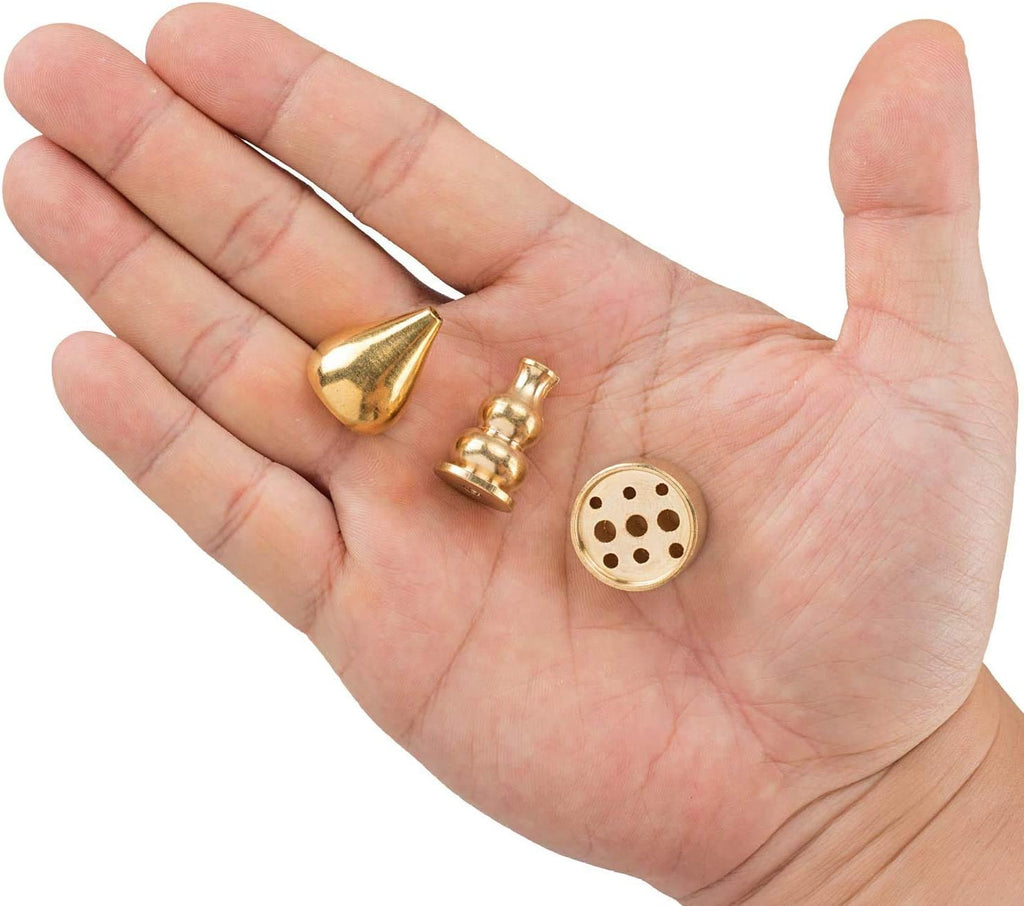 Brass Incense Holders - Set of 3
