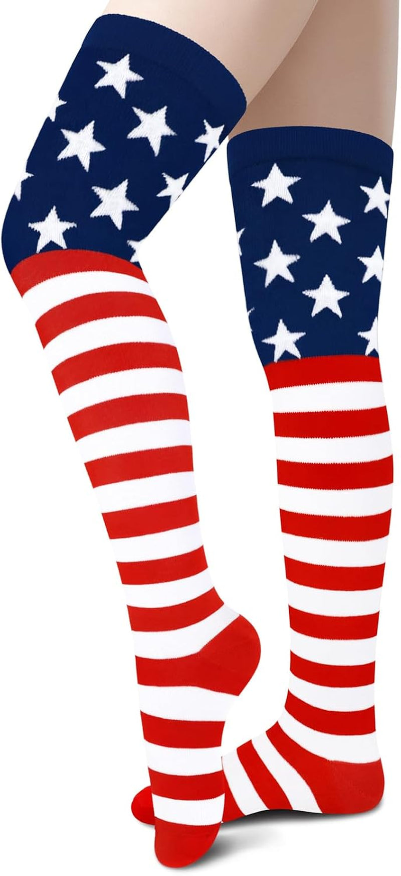 Halloween Thigh High Cotton Socks