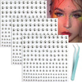Punk Face Gems Fake Piercing Stickers