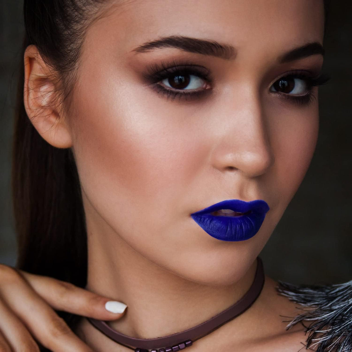 Midnight Blue Matte Liquid Lipstick