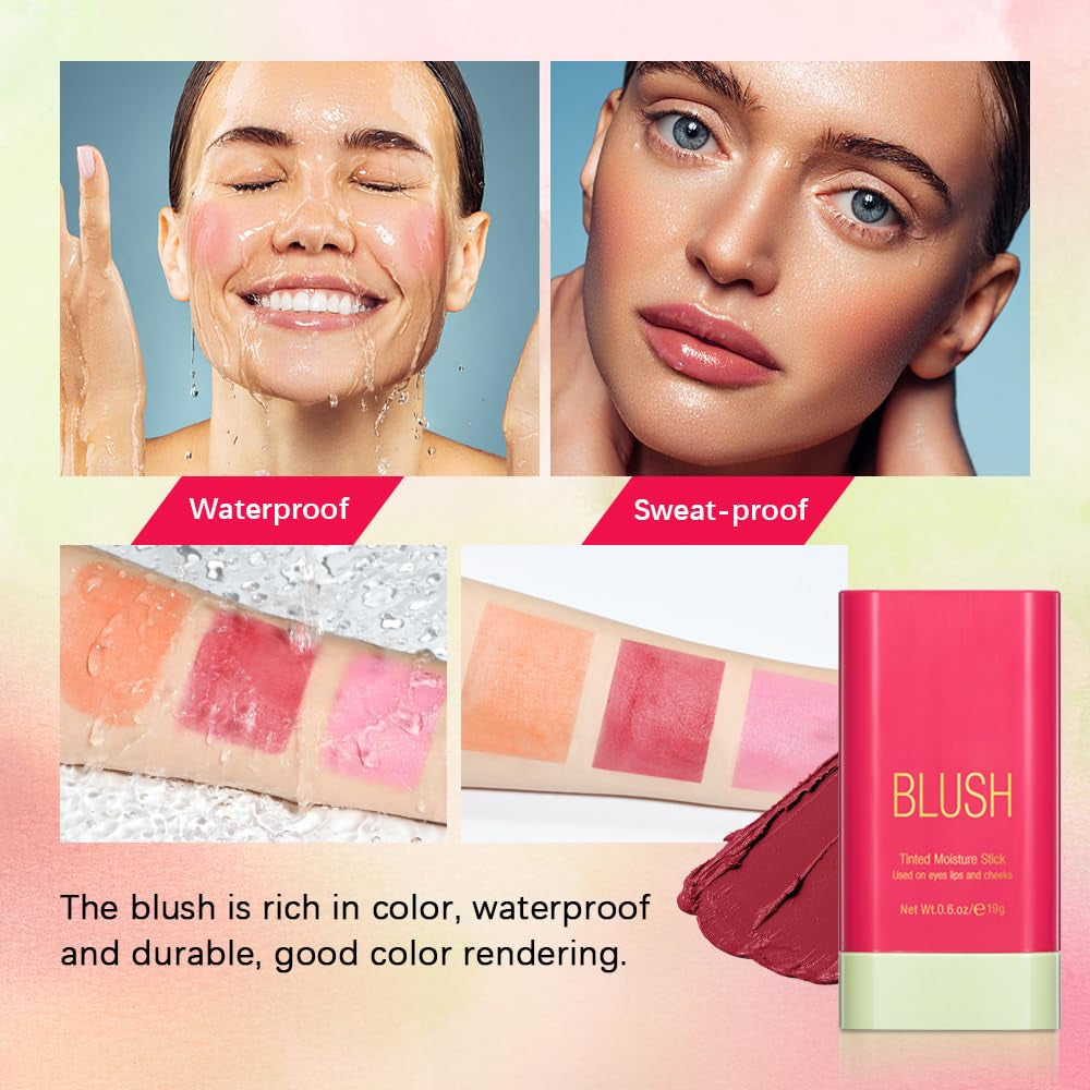 Cheek & Lip Stick - Multi-Use Cream Blush