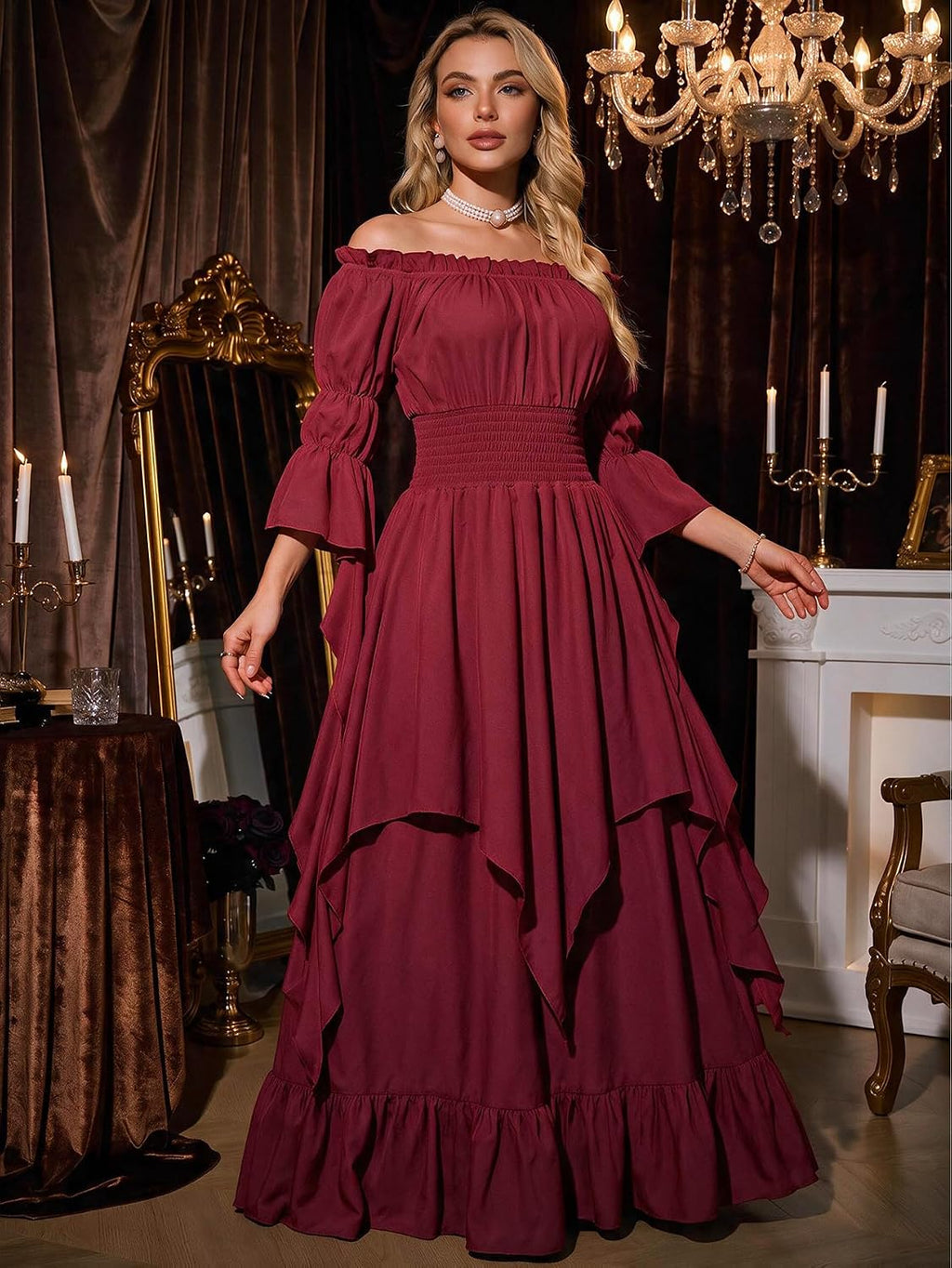 Gothic Witch Victorian Dress